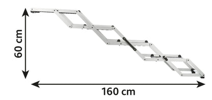 Trixie 4-stufige Falt-Treppe