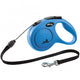 FLEXI Rollleine New CLASSIC Seil – 5m, bis 20 kg – Blau