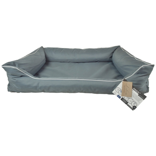 Lebon Hundebett Paula 2 - 100x75cm - Dunkelbeige