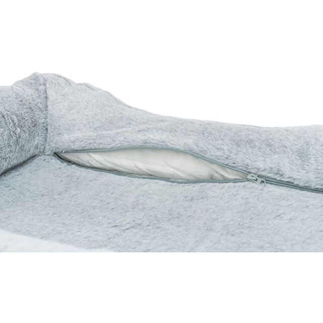 Trixie Vital Bett Lino Soft - grau/hellgrau - 90 × 65 cm