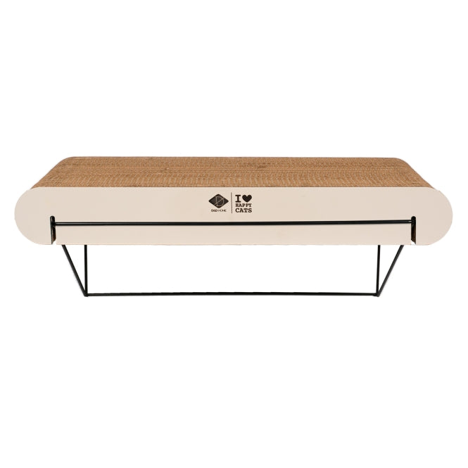 D&D Wandregal aus Pappe David - braun/beige - L - 60x29x24cm