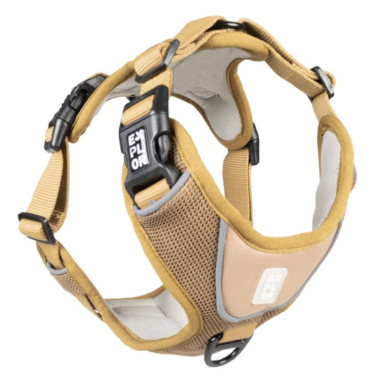 Duvoplus EXPLOR Ultimate Fit No-Pull-Geschirr - honey gold - M - 40-49cm - 49-65cm