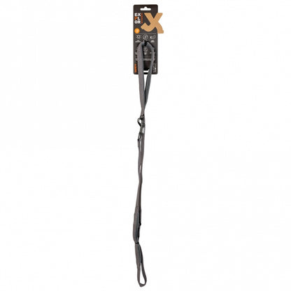 Duvoplus EXPLOR Ultimate Fit On-The-Road-Leine Safety - Silver Reflective - 130cm - 16mm