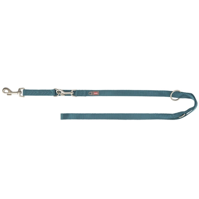 Trixie Premium Verlängerungsleine - petrol - 2,00 m/25 mm