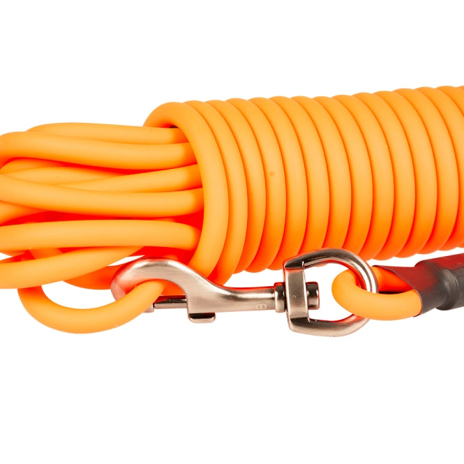 Duvoplus EXPLOR South Trackingleine PVC rund - neonorange - 15m/8mm