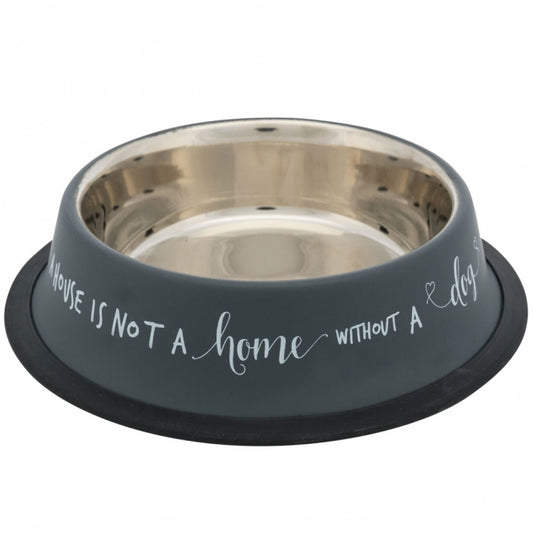 Trixie Edelstahlnapf Home für Hunde - 0,7 l/ø 21 cm
