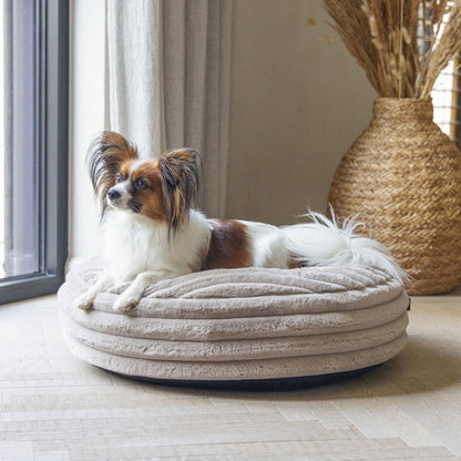 Designed by Lotte Hundebett Reza - rund, beige - 65 x 16 cm