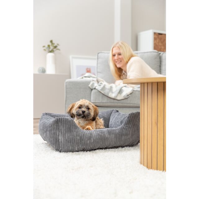 Trixie Vital Bett Jonna - dunkelgrau - 80 × 60 cm
