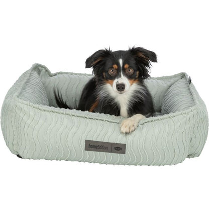 Trixie Hundebett Marley Wave - salbei - 100 × 70 cm