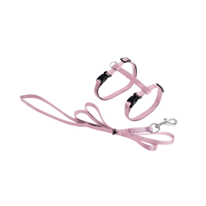 Karlie ASP Katzengeschirr mit Leine - Pink