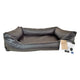 Lebon Hundebett Bruno - Schwarz - 80x60cm