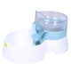 EBI Pet Feeder 2in1 – Blau – Trinkbrunnen-Zubehör für Katzen – 28 x 19 x 17 cm