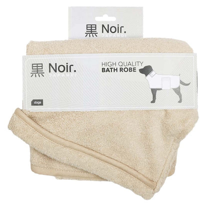 EBI Noir Japandi Bademantel - beige - L - 72x41cm