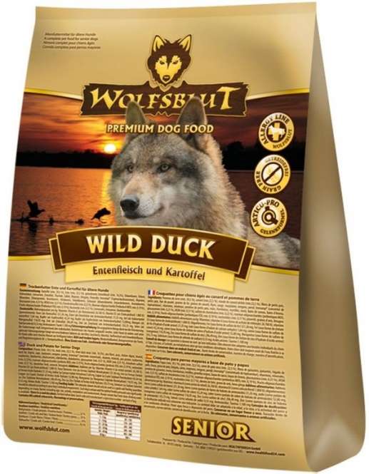 Wolfsblut Wild Duck Senior - 12,5 kg