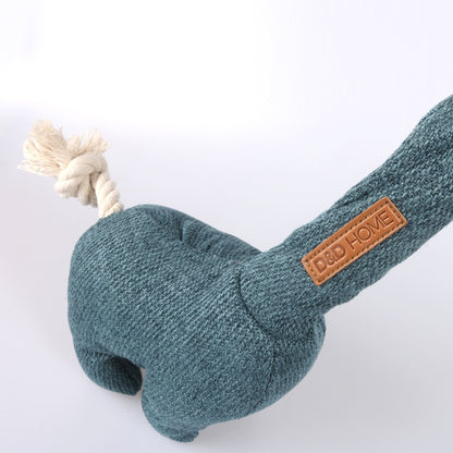 D&D Hundespielzeug Chenille George - blau