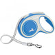 FLEXI Rollleine New COMFORT Gurt – 5m, bis 25 kg – blau