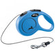 FLEXI Rollleine New CLASSIC Seil – 3m, bis 8 kg – Blau