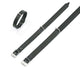 Karlie RONDO Halsband genäht – Schwarz – 22 mm, 32 cm