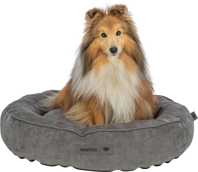 Trixie Vital Bett Lennox, rund - grau - ø 60 cm