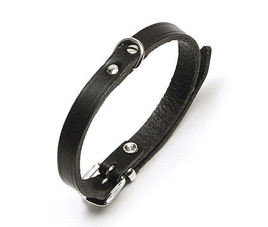 Karlie RONDO Halsband genietet - Schwarz - 25 mm, 70 cm