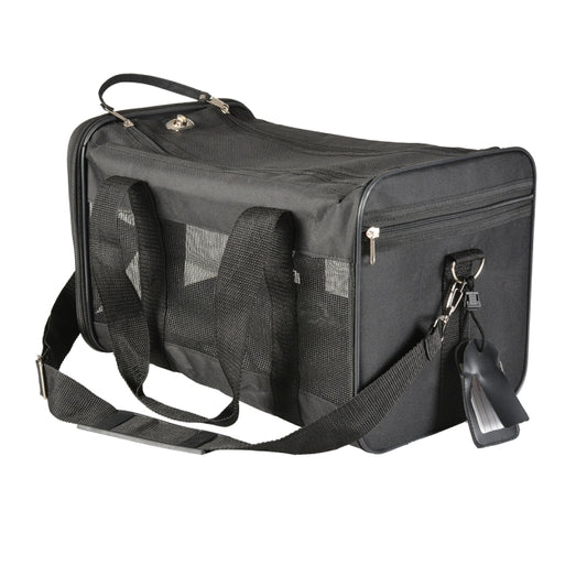 Duvoplus Reisetasche Nylon - schwarz - S - 40 x 25 x 25cm - max. 6kg