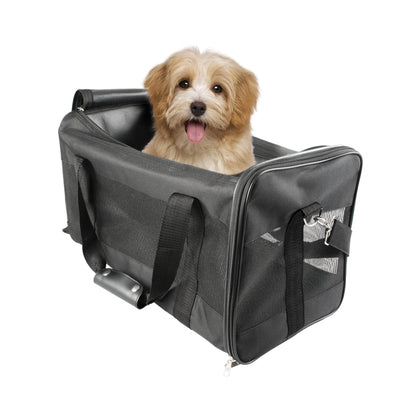 Duvoplus Reisetasche Nylon - schwarz - S - 40 x 25 x 25cm - max. 6kg