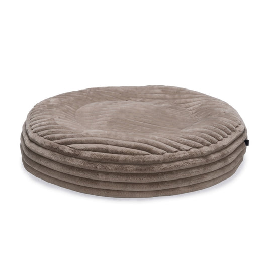 Designed by Lotte Hundebett Reza - rund, beige - 95 x 20 cm