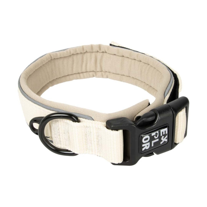 Duvoplus EXPLOR Ultimate Fit Comfy Halsband Fashion - Antique White - M - 39-44cm