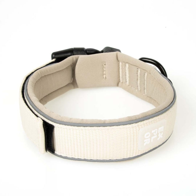 Duvoplus EXPLOR Ultimate Fit Comfy Halsband Fashion - Antique White - M - 39-44cm