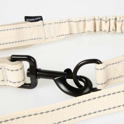 Duvoplus EXPLOR Ultimate Fit 2in1 Leine Fashion - antique white - 180cm - 16mm