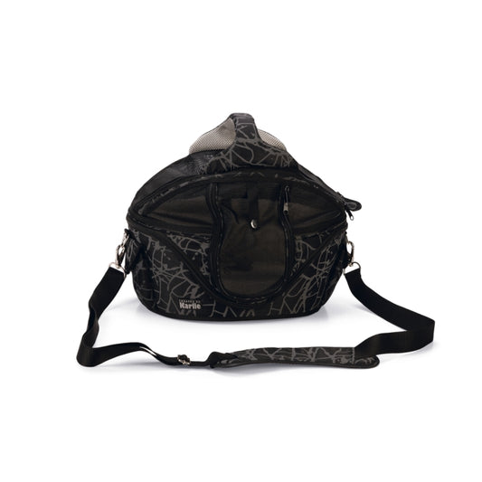 Karlie Tragetasche Shopper De Luxe - Größe S - Schwarz