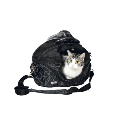 Karlie Tragetasche Shopper De Luxe - Größe S - Schwarz