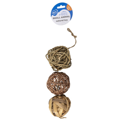 Duvoplus Spielbälle für Nager - 3 Stück - 10 cm