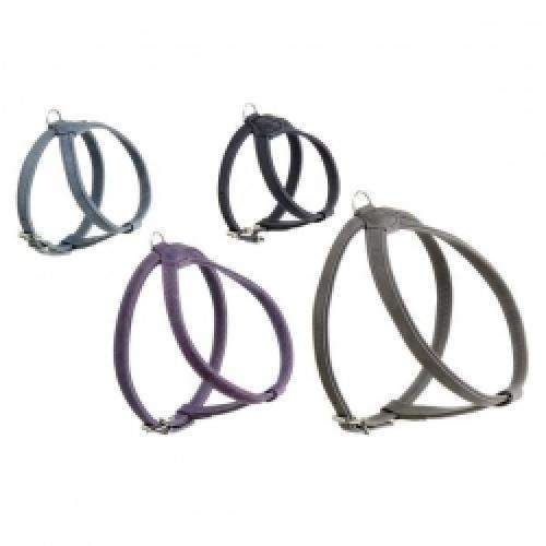 Karlie Buffalo Denim Geschirr - Lavendel - 10 mm / 25-32 cm