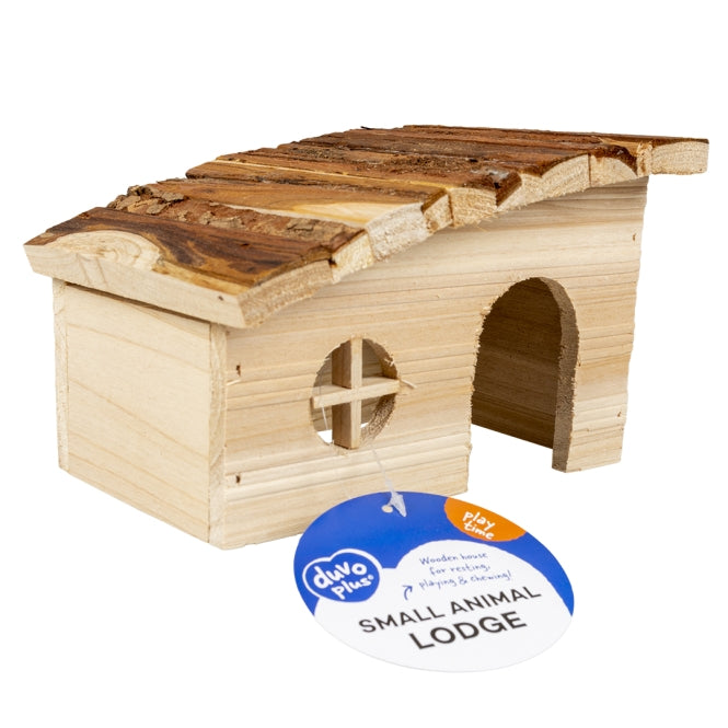 Duvoplus Kleintierhaus mit Schrägdach - 31 x 23 x 18cm