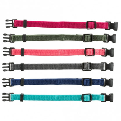 Trixie Welpenhalsbänder - 6er-Set 2 - S-M = 17-25 cm