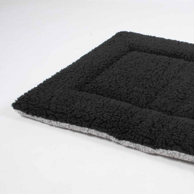 Duvoplus Hundematte Sherpa ECO - Grau - 107 x 71cm