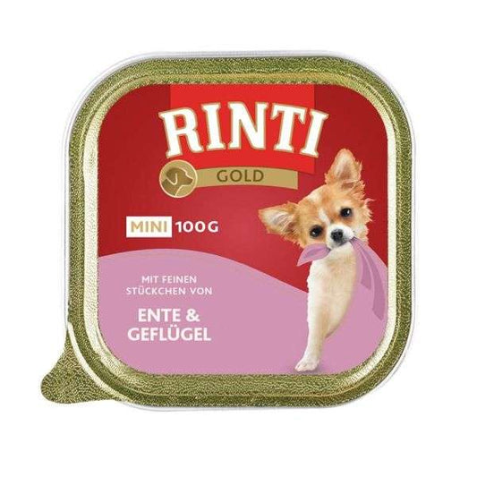 RINTI Gold mini 100g - Rind & Perlhuhn