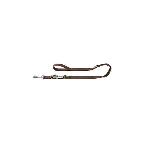 Hunter verstellbare Führleine braun - 15/200