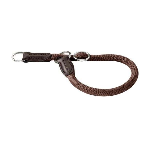 Hunter Dressurhalsung Freestyle - braun - Größe: 55 / 10