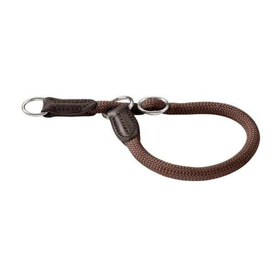 Hunter Dressurhalsung Freestyle - braun - Größe: 55 / 10