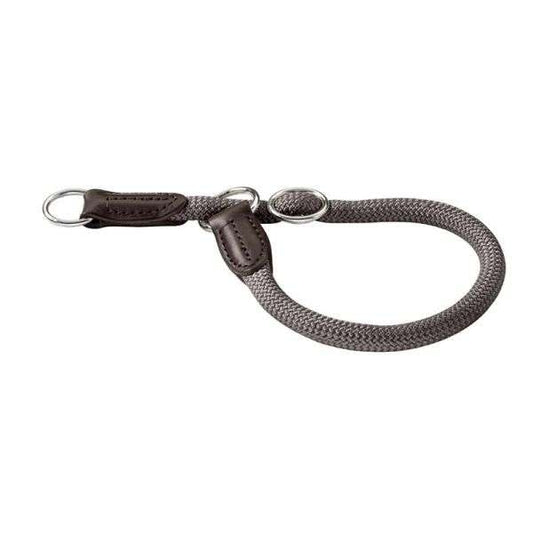 Hunter Dressurhalsung Freestyle - grau - Größe: 45 / 10
