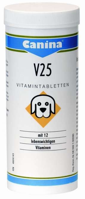 Canina Pharma V25 Vitamintabl. - 700 g