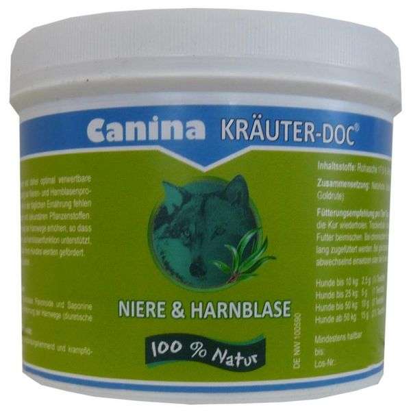 Canina Pharma KRÄUTER-DOC Niere & Harnblase - 150 g